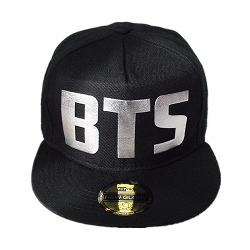 Trendy Bts Flat Brim Baseball Hat