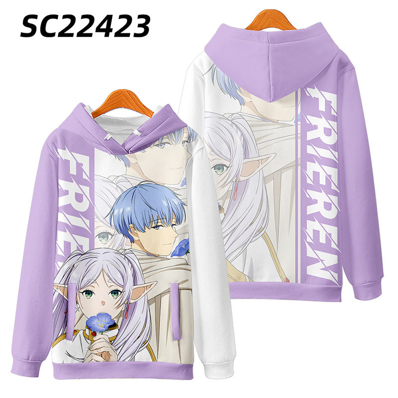 Women's Anime 3d Print Cosplay Hoodie
