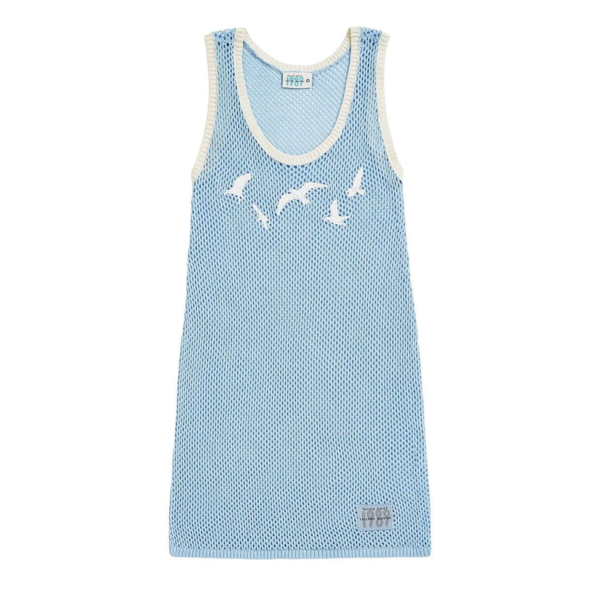 Taylor 1989 Embroidery Sleeveless Top