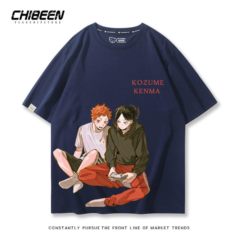 Kenma Graphic Print Short Sleeve T-Shirt