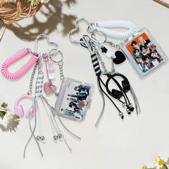 Kpop Mini Photo Album Pendant Keyring