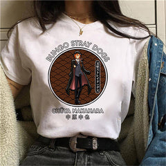 Cute Girls Graphic Print Round Neck T-shirt