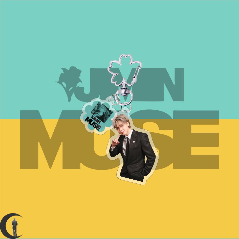 JIMIN Album Acrylic Keychain Pendant