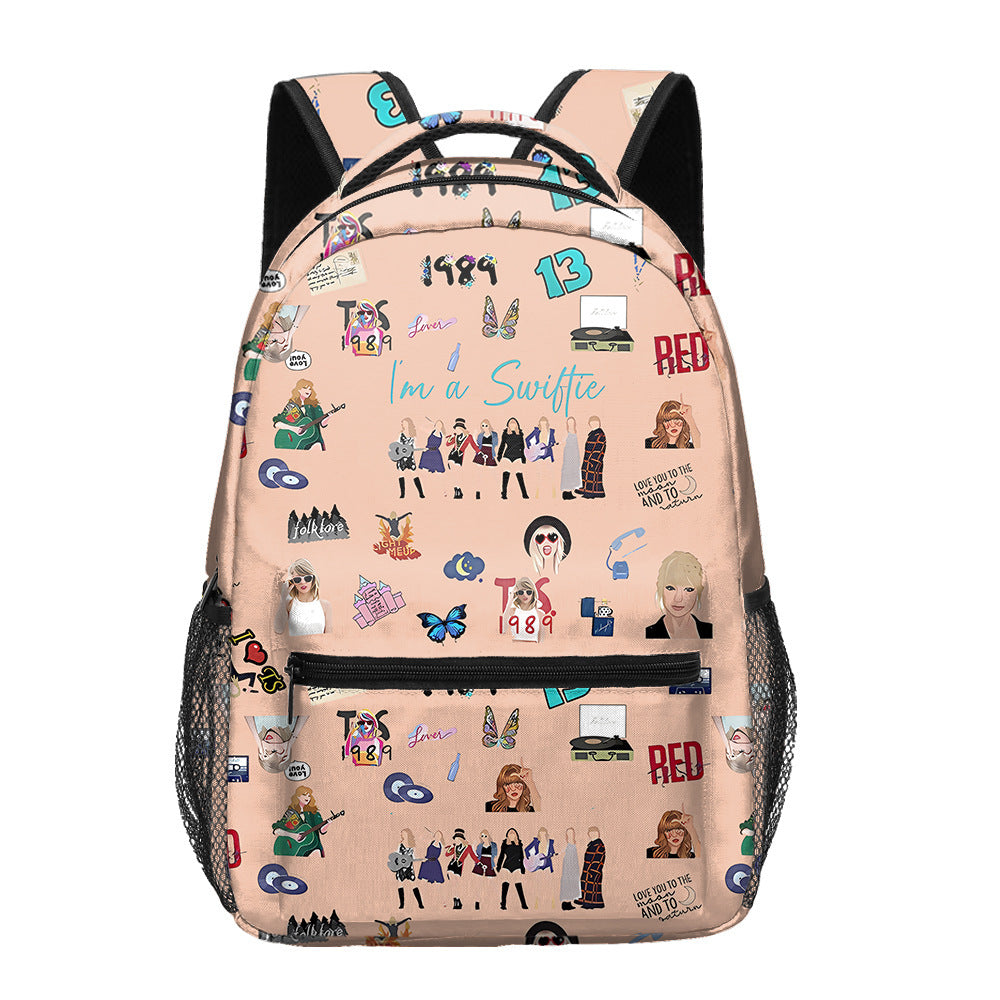 Children's Taylor Full Print School Backpack