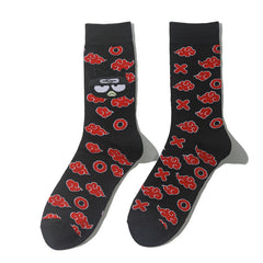 Cute Anime Pattern Mid Length Socks