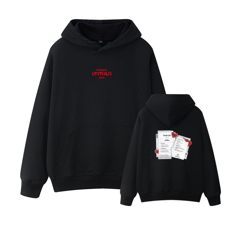 Casual Kpop UNTOLD Loose Hoodie