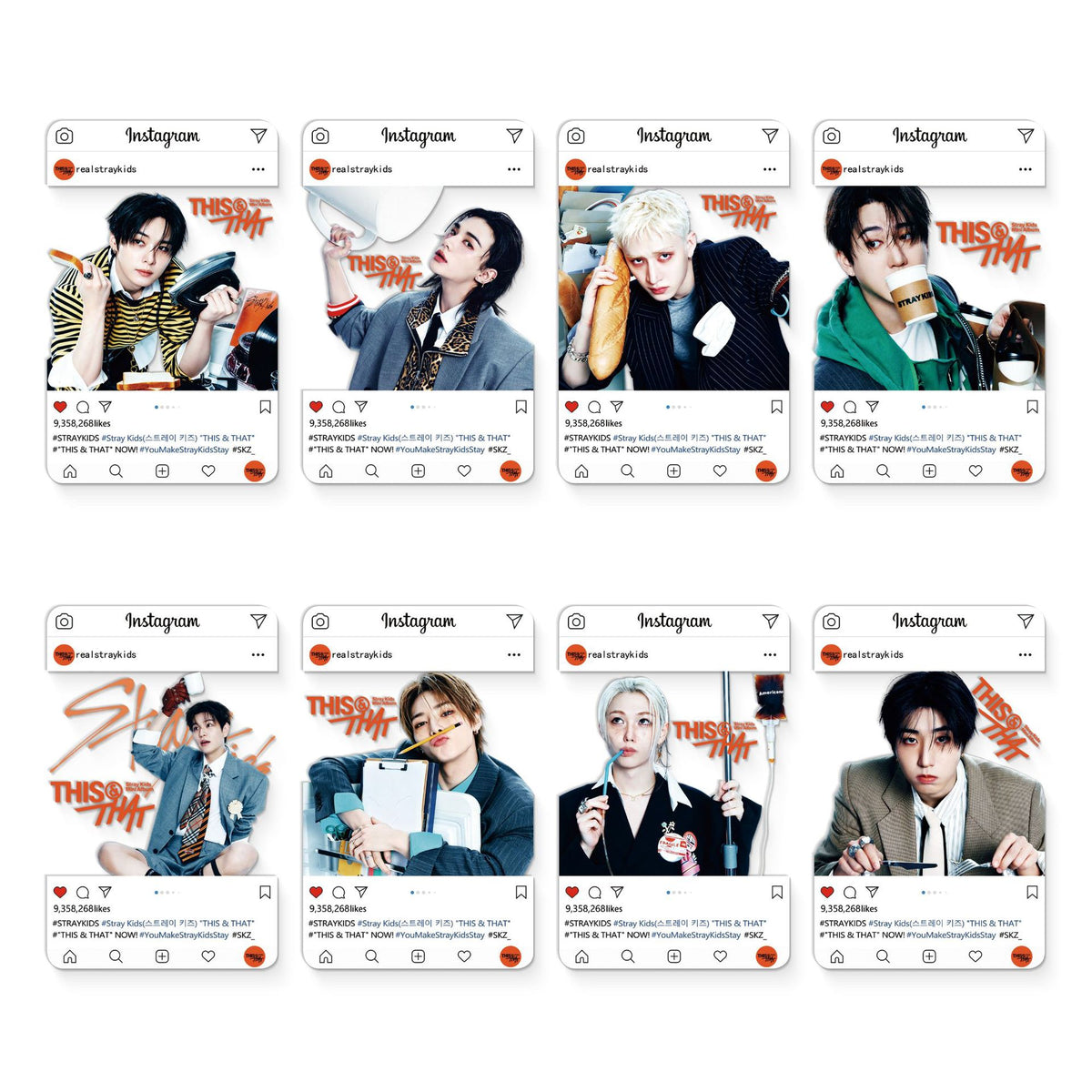 SKZ This & That Transparent  Photocard Collection