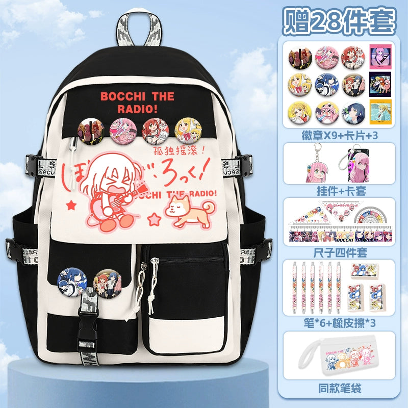 Large-capacity Anime Backpack Schoolbag