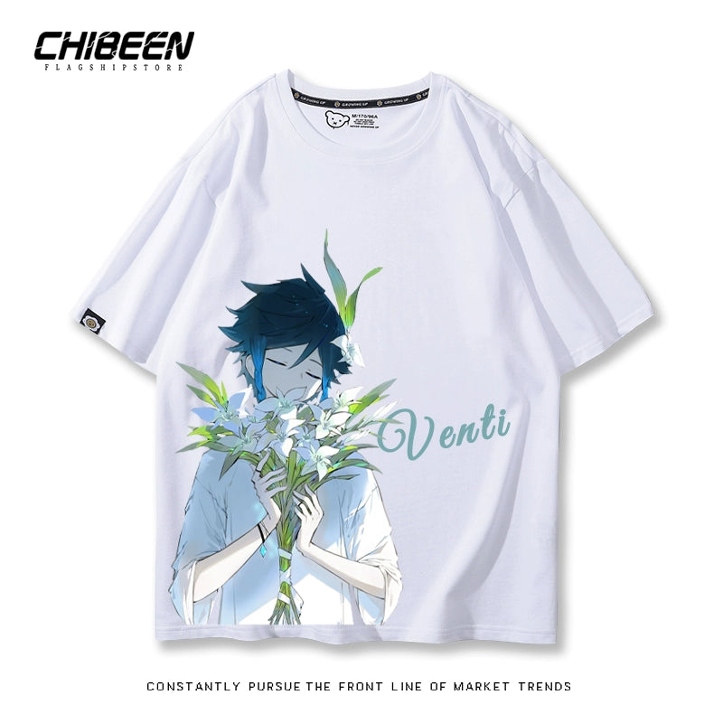 Game Venti Barbatos Short-sleeved T-shirt