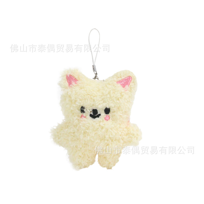Bow Tie KPOP Plush Pendant Doll