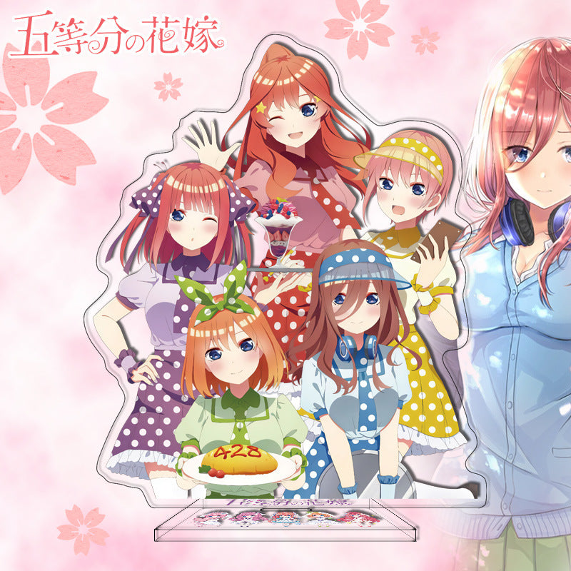 Nakano Anime Standing Card Figure