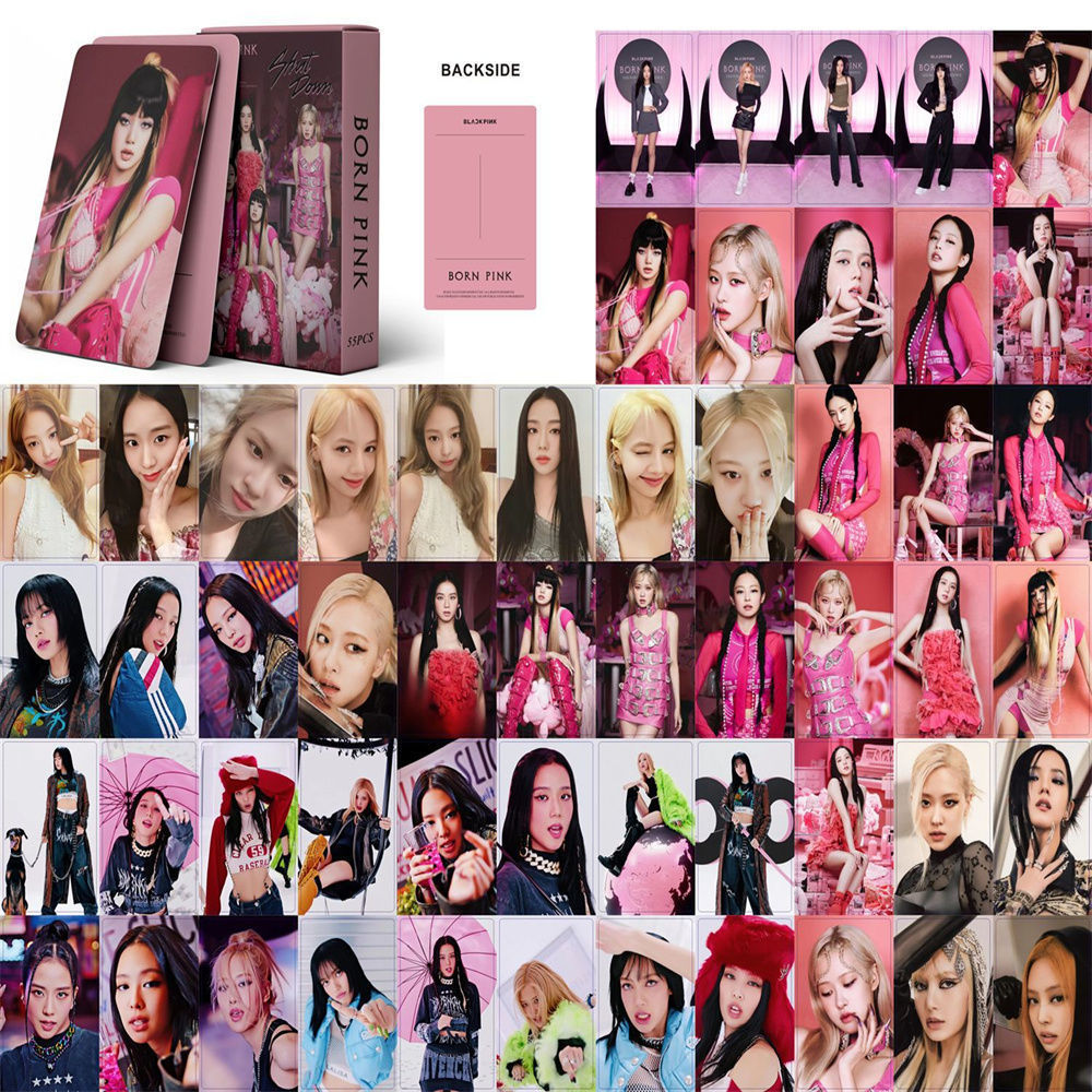 Kpop Born Pink Lomo Cards Collection