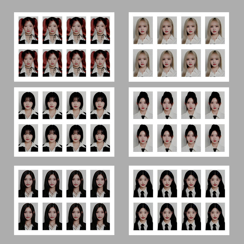 KPOP ID Photo 6pcs