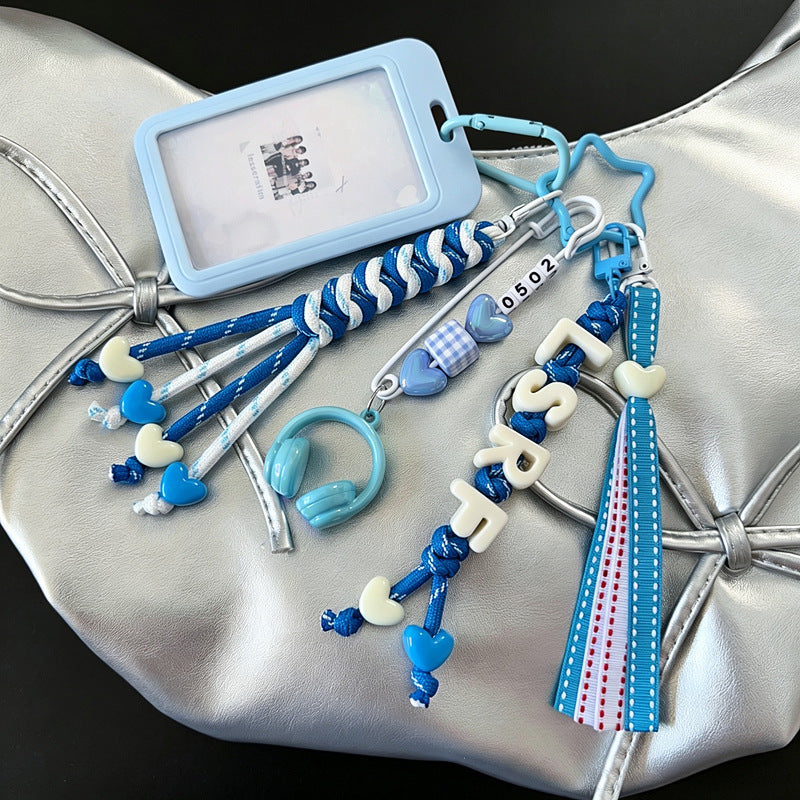 LSRF Card Holder Pendant Bag Charm