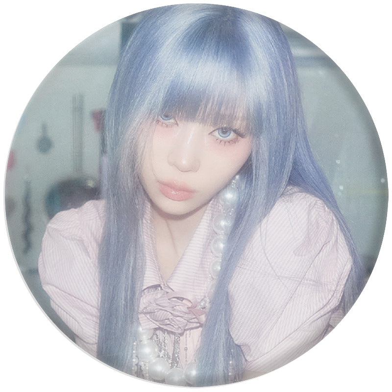 AE "KISS N TELL" Badge Mirror Keychain