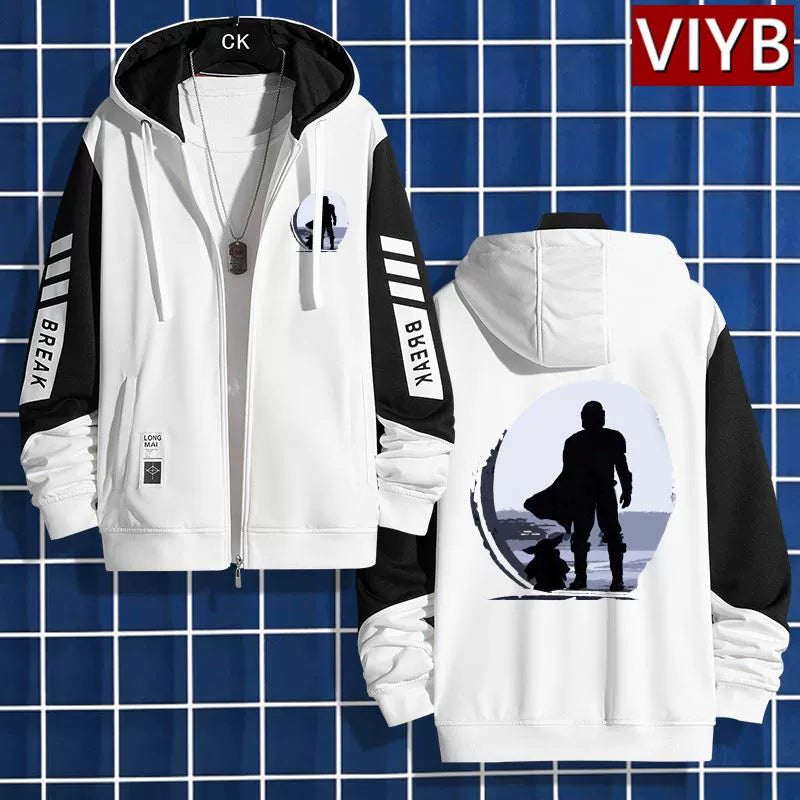 Men's and Women's Mandalorian Zipper Jacket