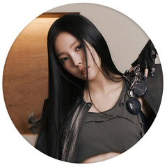 KPOP "MY EYES OPEN VVIDE" Badge Keychain Pendant