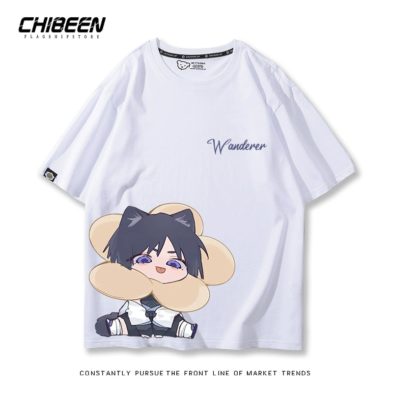 Casual Game Cotton Short Sleeve T-Shirt