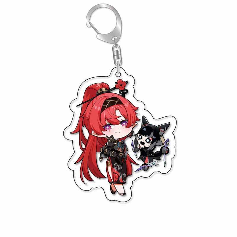 Cute Game Acrylic Keychain Pendant