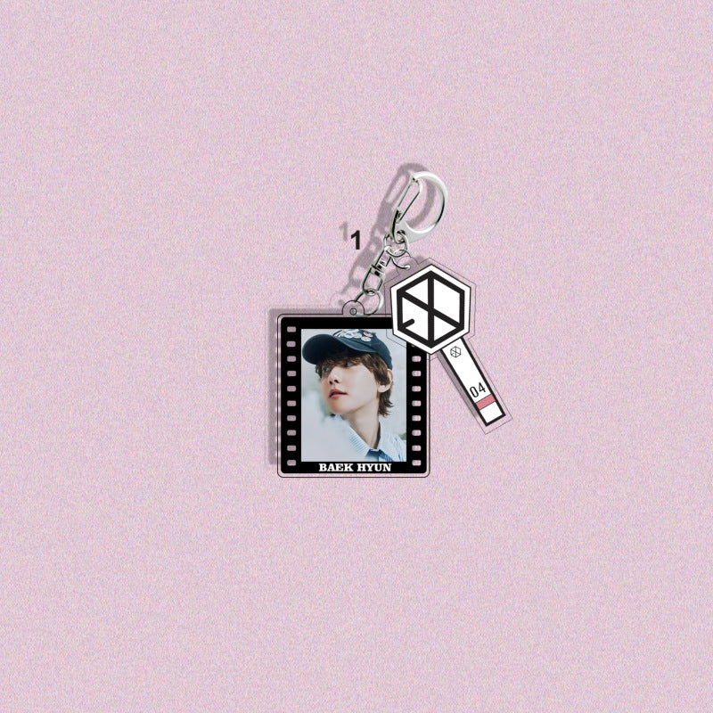 SEHUN BAEKHYUN Acrylic Pendant Keychain