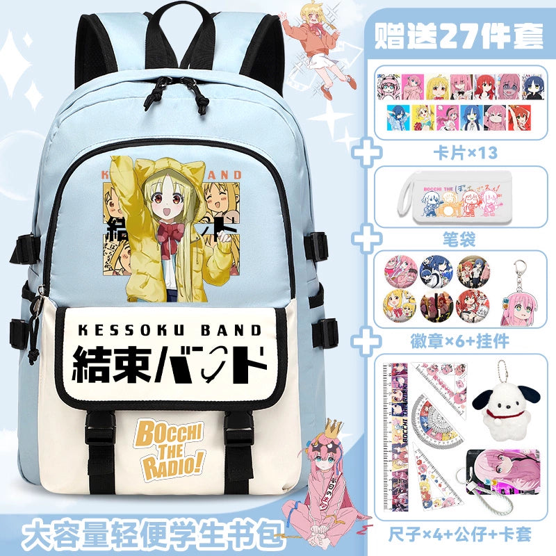 Large Capacity Waterproof Anime Backpack