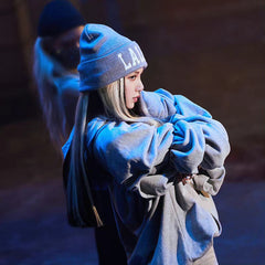 Trendy LALISA Letter Knitted Hat