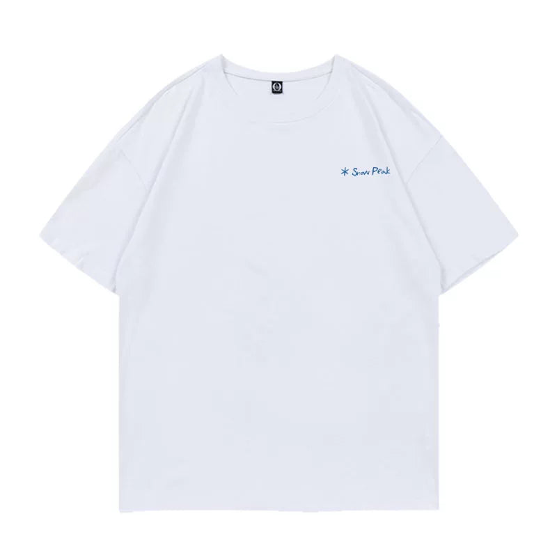 V Same Style Cotton Printed Short-sleeved T-shirt