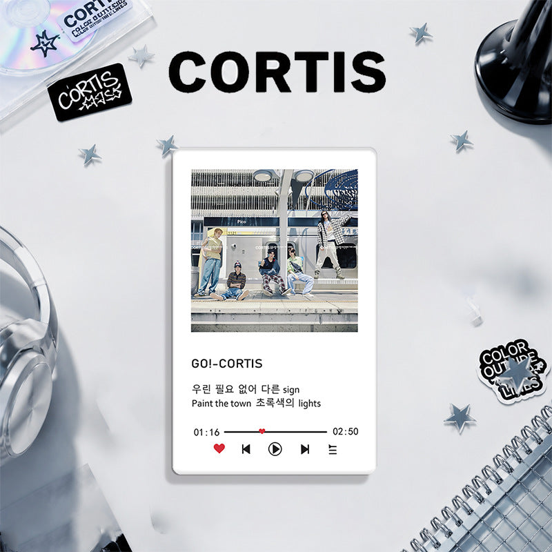 CORTIS Songs Acrylic Refrigerator Magnet