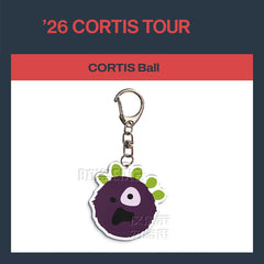 CORTIS Ball Acrylic Flat Pendant Keychain