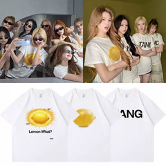 H2H Lemon Tang Cotton Short-sleeved T-shirt