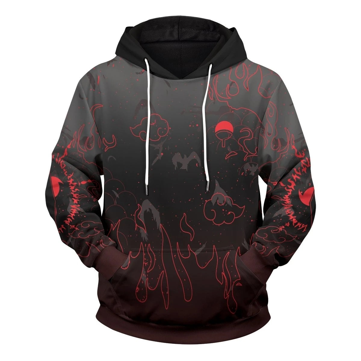 Trendy Anime 3D Printed Cosplay Pullover Hoodie