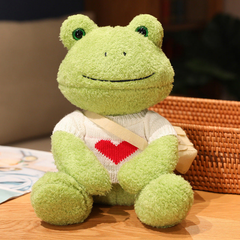 Cute Frog Doll Plush Toy