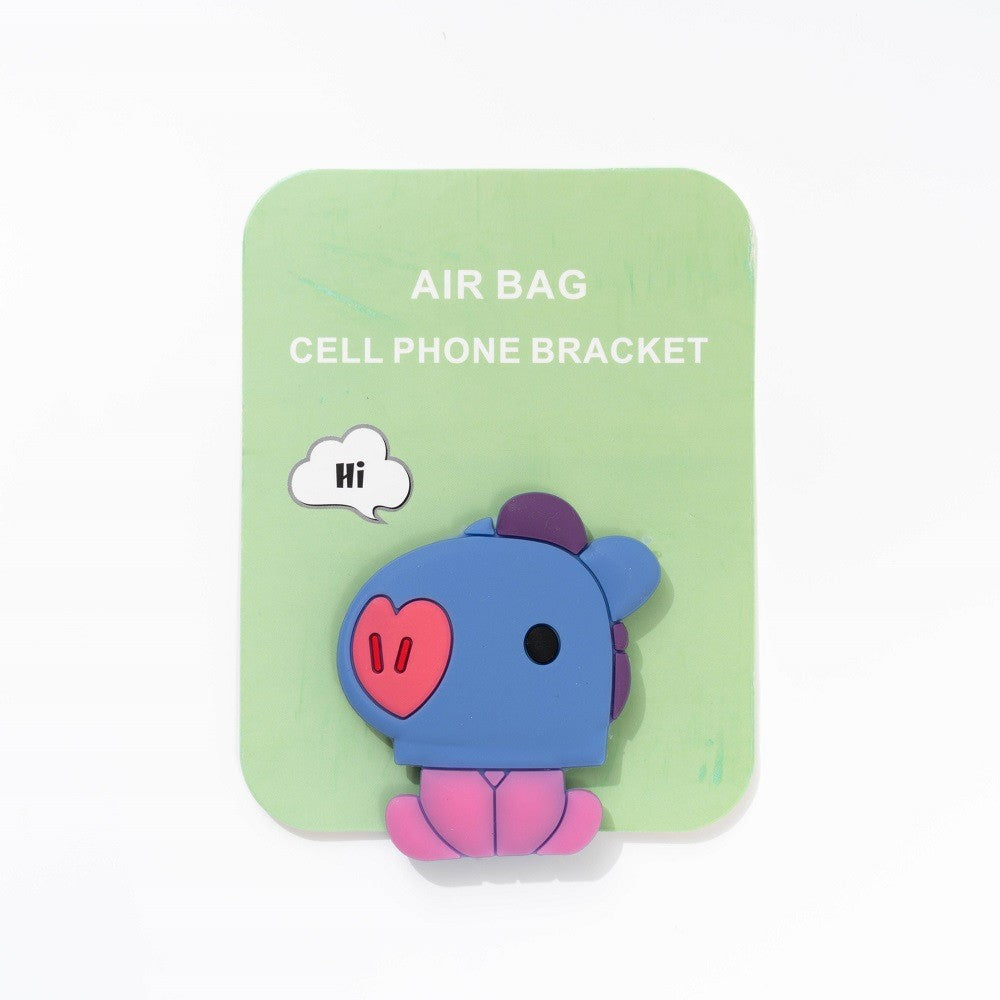 Cute Kpop Cartoon Doll Phone Bracket