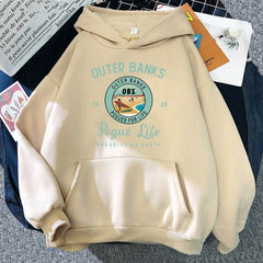 Retro TV Series Printed Hoodie
