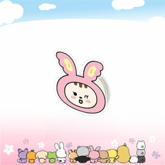 Seventeen Cartoon Phone Airbag Bracket