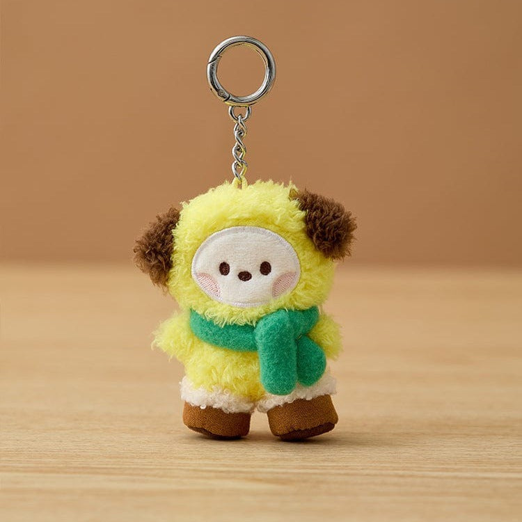 KPOP Mini Scarf Plush Doll Pendant