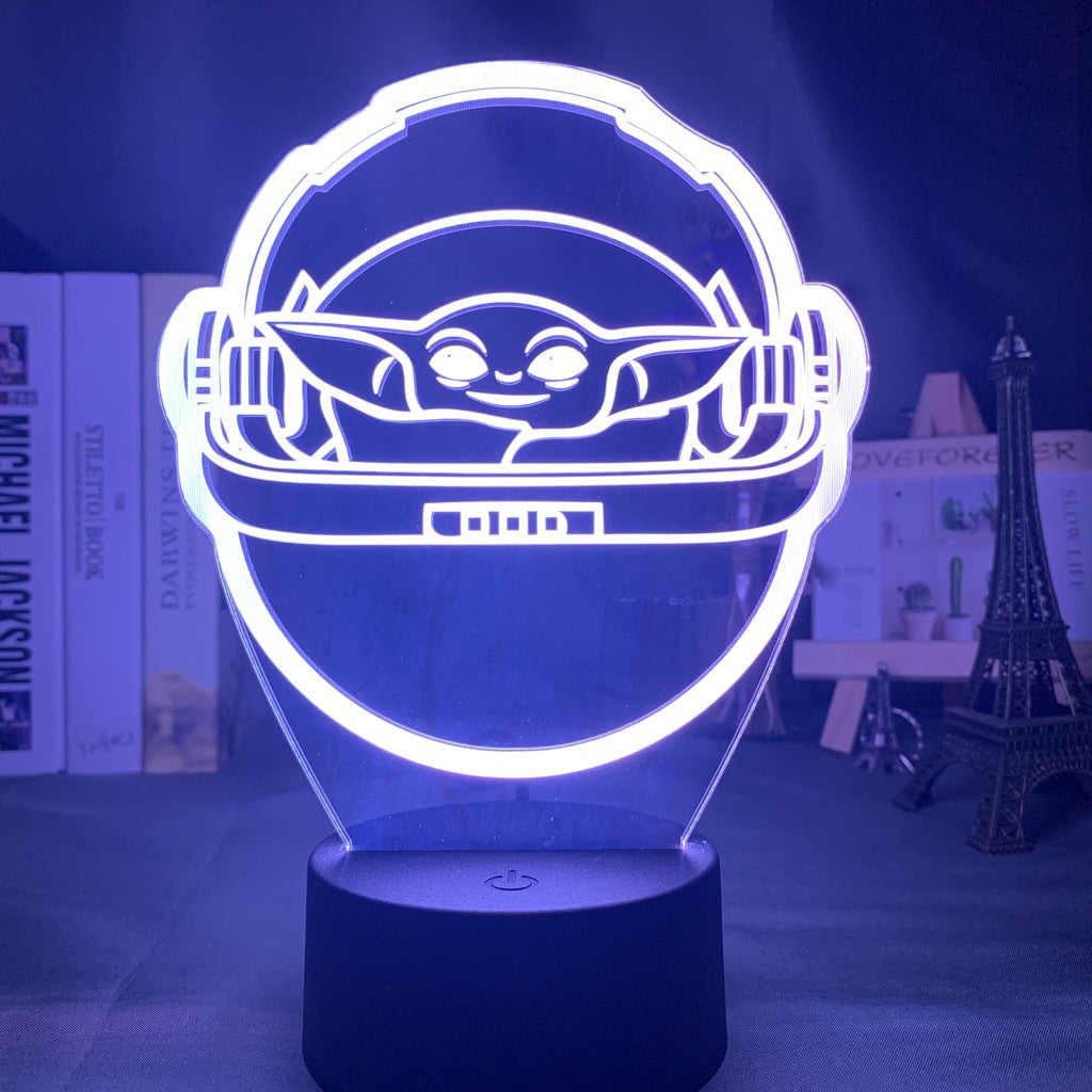 Colorful Comic 3D Night Light