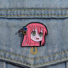 Creative Anime Brooch Badge