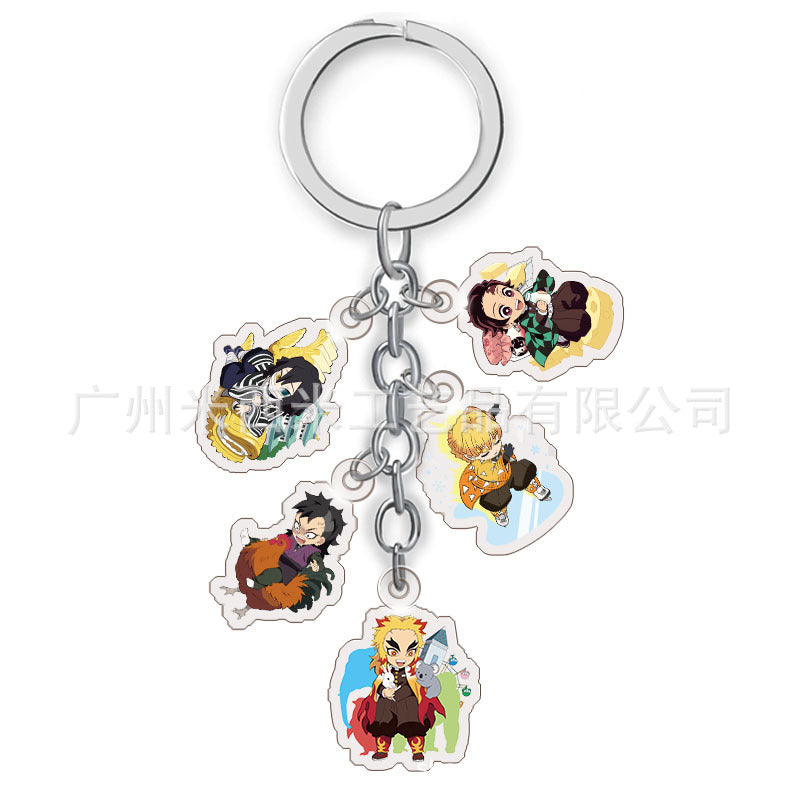 Anime Acrylic Keychain Pendant