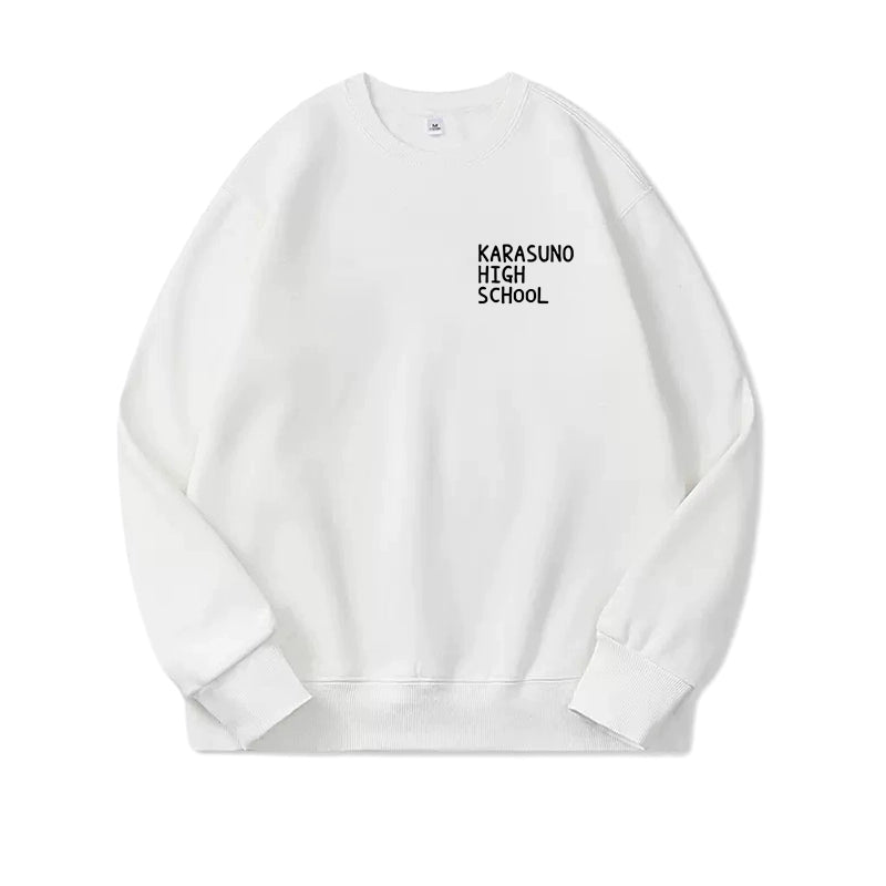 Unisex Hinata Pattern Printed Sweatshirt