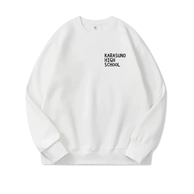 Unisex Hinata Pattern Printed Sweatshirt
