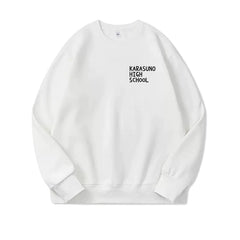 Unisex Hinata Pattern Printed Sweatshirt