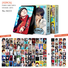 92PCS GD Übermensch Photo Card Stickers
