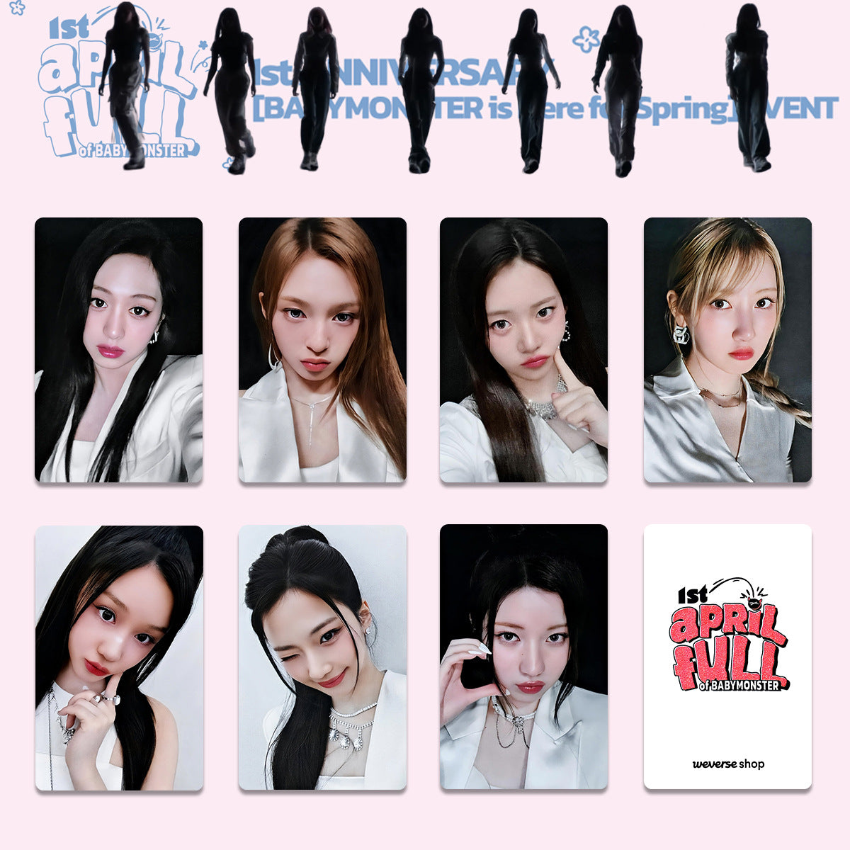 BABYMONSTER 1st Anniversary PhotoCards