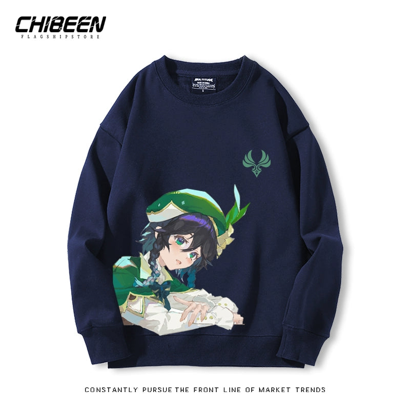 Venti Barbatos Game Crew Neck Sweatshirt
