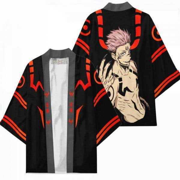 Casual Anime Digital Print Cosplay Kimono Cape