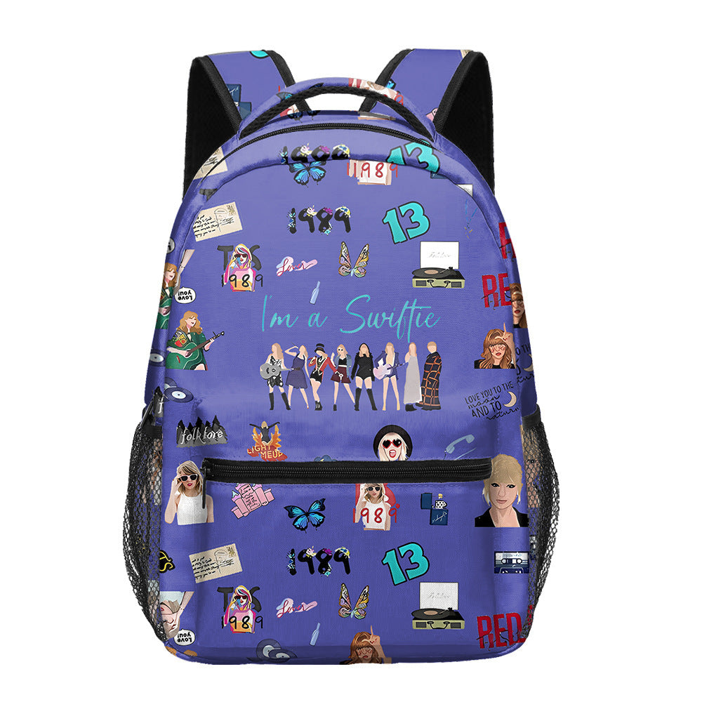 Children's Taylor Full Print School Backpack