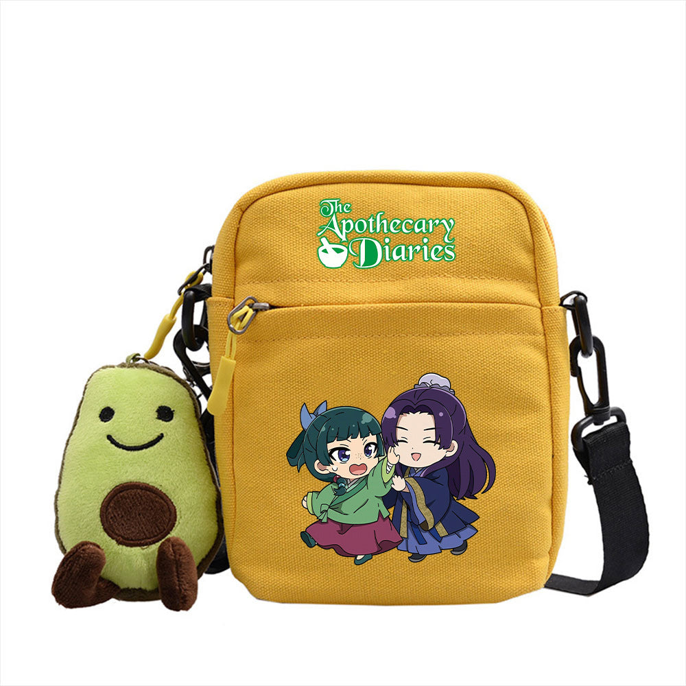 Versatile Anime Square Messenger Bag