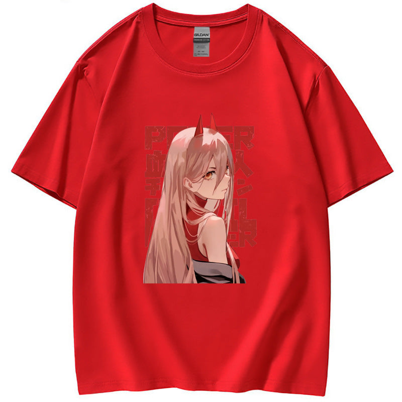 Women's Anime Printed T-Shirt Top
