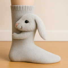 3D Knitting Animal Socks